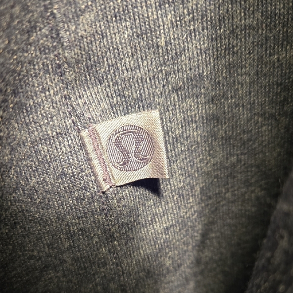 Lululemon Dark Greay Soft - Knit Overshirt Button-Up Shirt - Picture 2 of 7